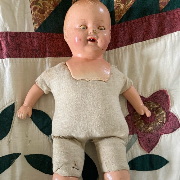 Creepy Vintage Doll - Picture 6 of 8